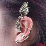 Queen Mother of Dragons Earring - 1 pcs Clip on Cuff - Non-pierced - Designify Guru Premium